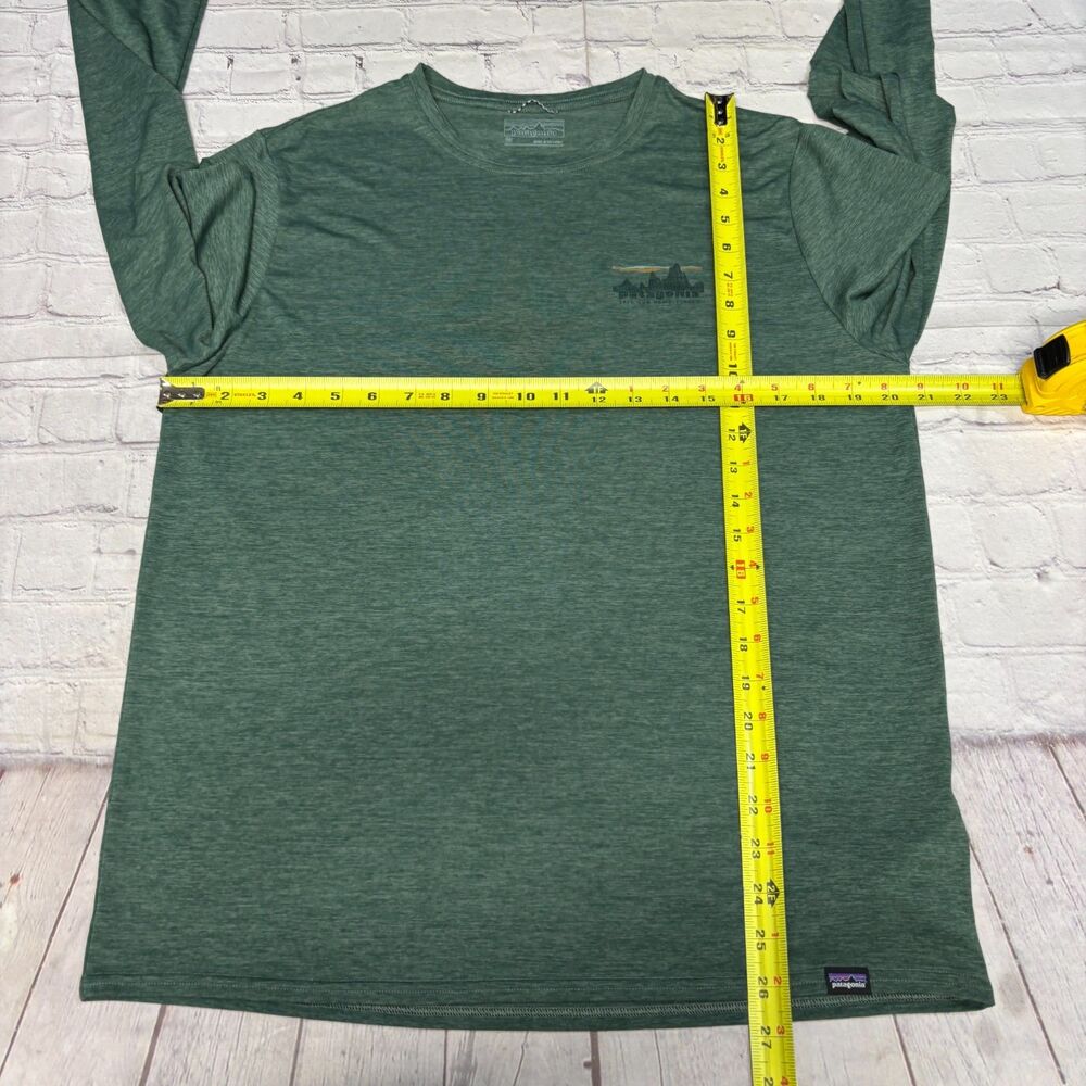 Patagonia Men Medium Long-Sleeved Capilene Cool Daily Graphic T-Shirt D112 -24 - Picture 2 of 15